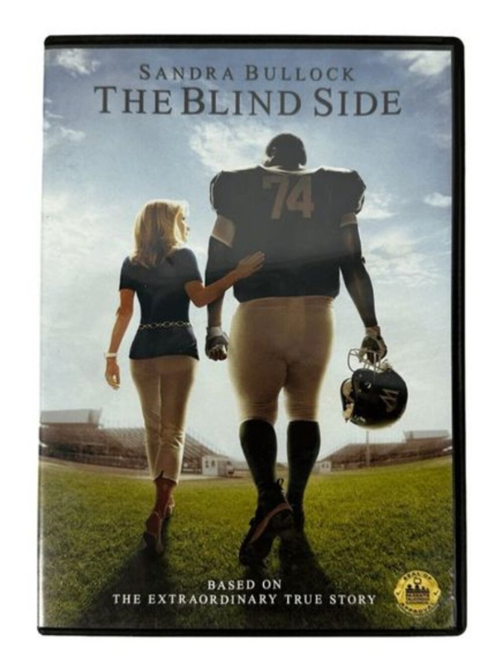 The Blind Side DVD 2009 Sandra Bullock PG13 Warner Bros Widescreen Drama Family